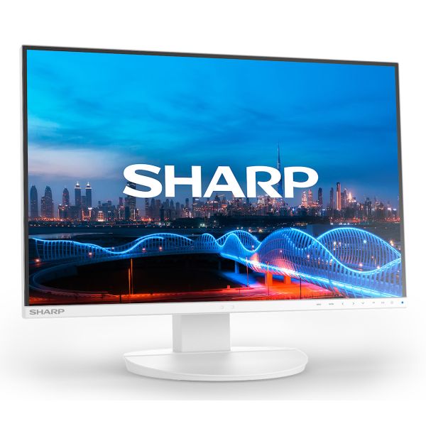 Sharp MultiSync EA241W computer monitor 61 cm (24") 1920 x 1200 Pixels Full HD LCD Wit (DDEA241WW)