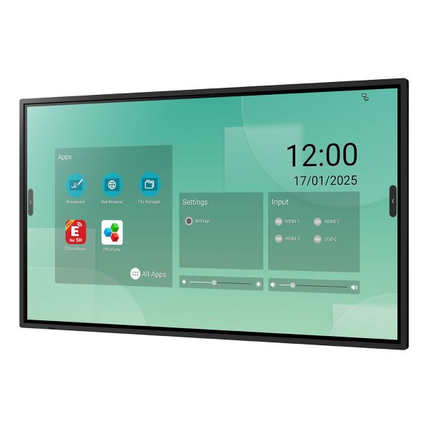 Sharp LM551 Interactief flatscreen 139,7 cm (55") LED Wifi 500 cd/m² 4K Ultra HD Zwart Touchscreen Type processor Android 14 18/7 (PNLM551)