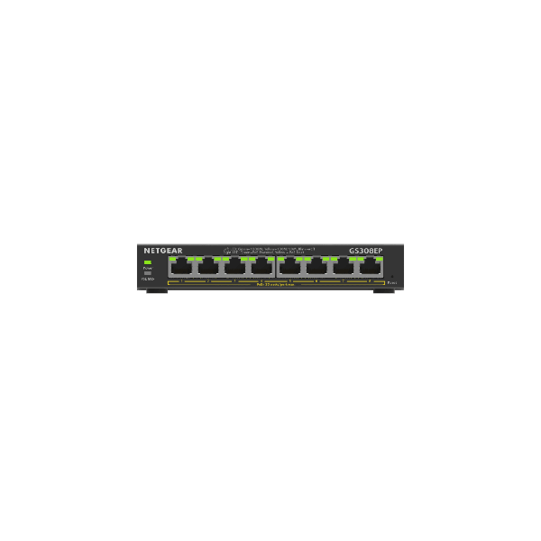 Netgear GS308EP 8-Poort Gigabit Switch met PoE+ (GS308EP)