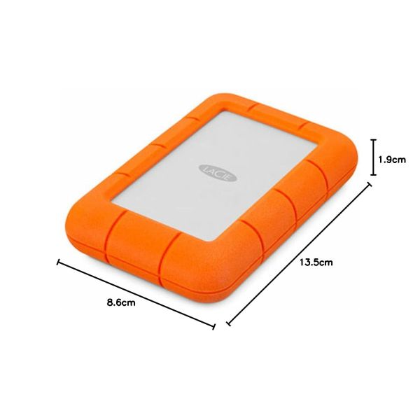 Seagate LaCie Rugged Mini 2TB externe harde schijf USB (9000298)