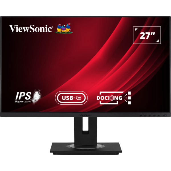 ViewSonic VG2756-4K 27 inch USB-C Docking Monitor (VG2756-4K-EU)