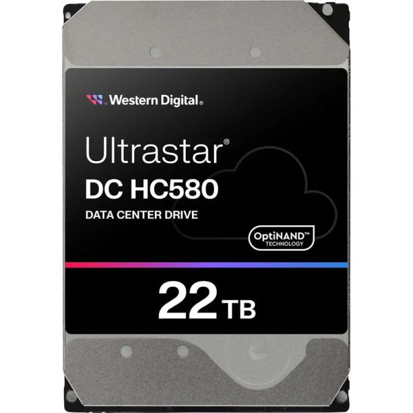 Western Digital Ultrastar DC HC580 22TB 7200RPM SATA (0F62784)