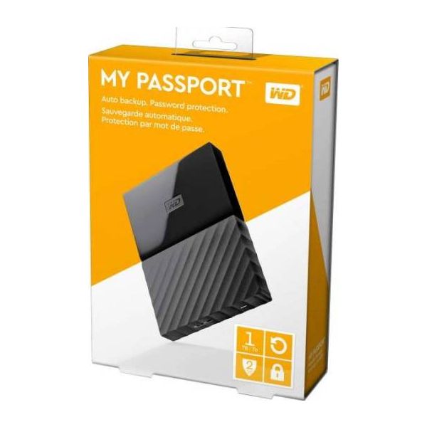 Western Digital My Passport external hard (WDBYVG0010BBK) (WDBYVG0010BBK)