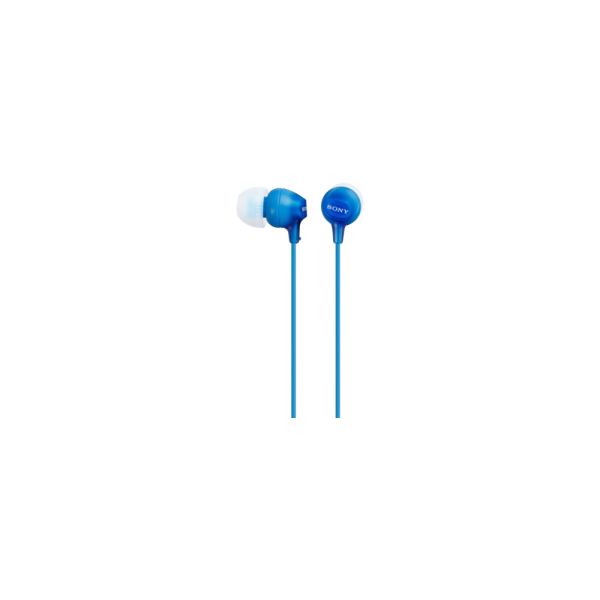 Sony MDR-EX15AP Headset Bedraad In-ear Oproepen/muziek Blauw (MDREX15APLI.CE7)
