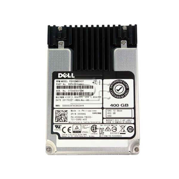 Dell 400GB 12G SAS SSD 2.5 inch (05VHHG-RFB)
