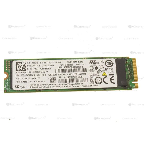 Dell PC711 1TB NVMe (152P8-RFB)