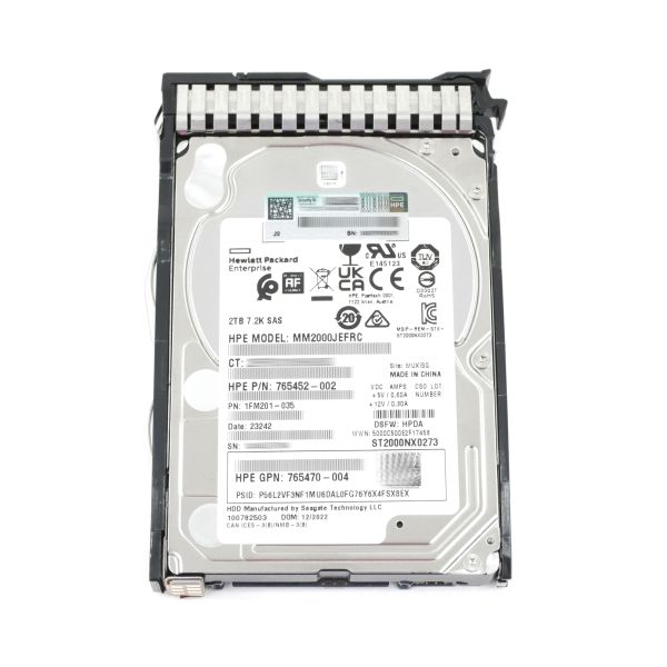 HP 2TB SAS Hard Drive 7.200 (765452-002)
