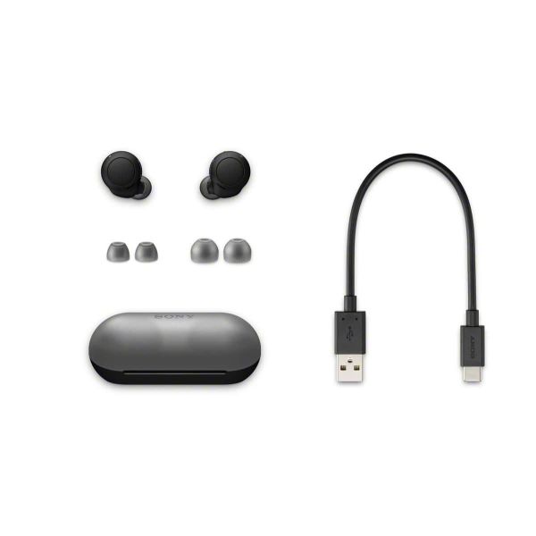 Sony WF-C500 Headset True Wireless Stereo (TWS) In-ear Oproepen/muziek Bluetooth Zwart (WFC500B.CE7)