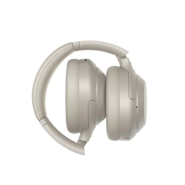 Sony WH-1000XM4 Headset Bedraad en draadloos Hoofdband Oproepen/muziek USB Type-C Bluetooth Zilver (WH1000XM4S.CE7)