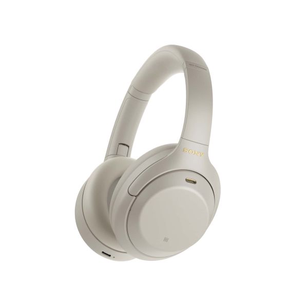 Sony WH-1000XM4 Headset Bedraad en draadloos Hoofdband Oproepen/muziek USB Type-C Bluetooth Zilver (WH1000XM4S.CE7)