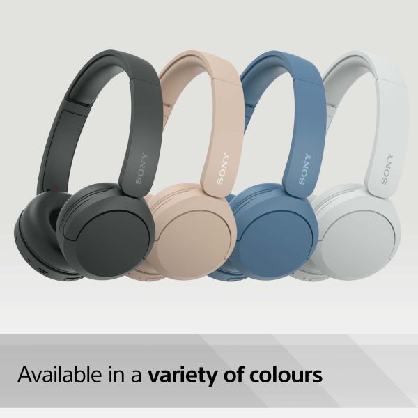 Sony WH-CH520 Headset Draadloos Hoofdband Oproepen/muziek USB Type-C Bluetooth Blauw (WHCH520L.CE7)