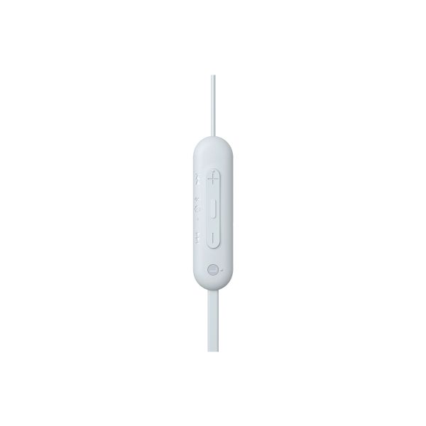 Sony WI-C100 Headset Draadloos In-ear Oproepen/muziek Bluetooth Wit (WIC100W.CE7)
