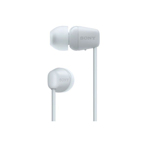 Sony WI-C100 Headset Draadloos In-ear Oproepen/muziek Bluetooth Wit (WIC100W.CE7)