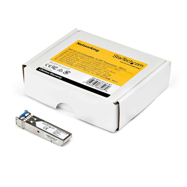 StarTech.com Extreme Networks 10052 compatibel SFP module 1000Base-LX glasvezel optische transceiver 10 km (10052-ST) (10052-ST)