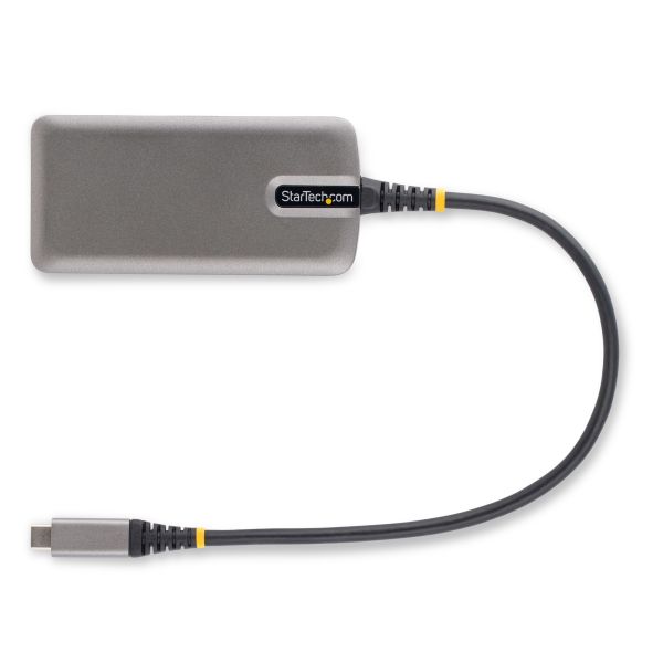 StarTech.com USB-C Multiport Adapter, 4K 60Hz HDMI, HDR - 2-Port 5Gbps USB 3.0 Hub, 100W Power Delivery Pass-Through, GbE, USB Type C Mini Docking Station, Windows/macOS/ChromeOS (103B-USBC-MULTIPORT)