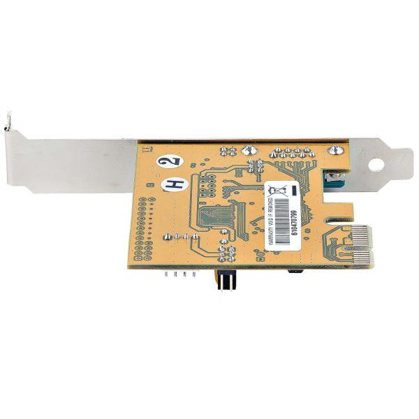 StarTech.com 1 Port PCI Express RS232 Seriële Kaart, PCIe RS232 Serial Host Controller Kaart, PCIe naar Serial DB9 Adapter Kaart, 16C1050 UART, Standaard of Low Profile, COM Retentie, Windows & Linux (11050-PC-SERIAL-CARD)
