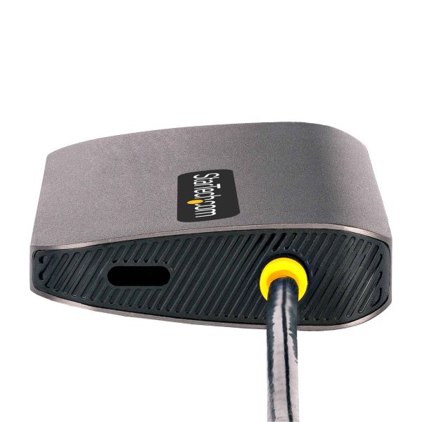 StarTech.com USB C Multiport Adapter, 4K 60Hz HDMI Video, 3 Port 5Gbps USB-A Hub, 100W USB Power Delivery Pass-Through, GbE, SD/MicroSD, 30cm Kabel, Travel Dock, Laptop Docking Station (115B-USBC-MULTIPORT) StarTech.com USB C Multiport Adapter, 4K 60Hz HDMI Video, 3 Port 5Gbps USB-A Hub, 100W USB Power Delivery Pass-Through, GbE, SD/MicroSD, 30cm Kabel, Travel Dock, Laptop Docking Station (115B-USBC-MULTIPORT)