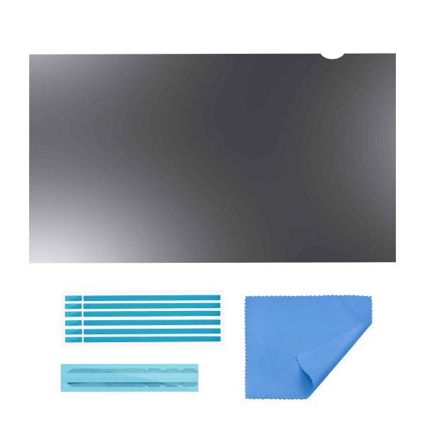 StarTech.com Monitor Privacy Filter voor 23,8" PC Scherm - Privacy Film voor Computerscherm - Schermbeveiliger met +/- 30° Kijkhoek en Reductie Blauw Licht - 16:9 Widescreen - Mat/Glanzend (21050-PC-SERIAL-CARD)
