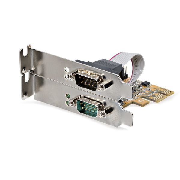 StarTech 2-PORT PCI EXPRESS RS232 SERIAL CARD (21050-PC-SERIAL-LP) StarTech 2-PORT PCI EXPRESS RS232 SERIAL CARD (21050-PC-SERIAL-LP)