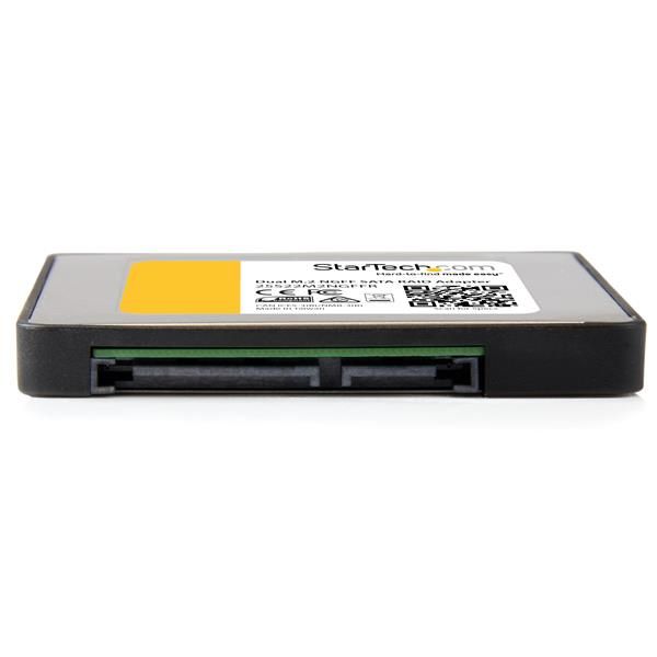 StarTech.com Dubbele M.2 NGFF SATA adapter met RAID (25S22M2NGFFR)