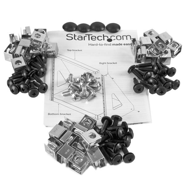 StarTech.com 12U 2-Post Open Frame Desktop Server Rack, 19in Compact Vrijstaand IT Rack met 160kg Draagkracht
