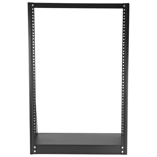 StarTech.com 16U 2-Post Open Frame Desktop Server Rack, 19in Compact Vrijstaand IT Rack met 160kg Draagkracht (2POSTRACK16) StarTech.com 16U 2-Post Open Frame Desktop Server Rack, 19in Compact Vrijstaand IT Rack met 160kg Draagkracht
