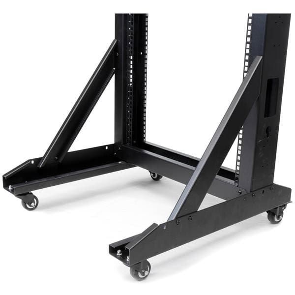 StarTech.com 42U 2-Post Open Frame Server Rack, 19in Mobiel IT Rack met 300kg Draagkracht, Vrijstaand Netwerk Rack (2POSTRACK42) StarTech.com 42U 2-Post Open Frame Server Rack, 19in Mobiel IT Rack met 300kg Draagkracht, Vrijstaand Netwerk Rack (2POSTRACK42)