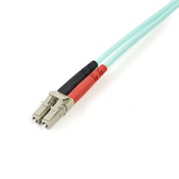 StarTech.com 3m LC/UPC naar LC/UPC OM4 Multimode Glasvezel Netwerkkabel, 50/125µm LOMMF/VCSEL Zipcord Fiber, 100G Netwerken, Low Insertion Loss, LSZH Fiber Patch Kabel (450FBLCLC3) StarTech.com 3m LC/UPC naar LC/UPC OM4 Multimode Glasvezel Netwerkkabel, 50/125µm LOMMF/VCSEL Zipcord Fiber, 100G Netwerken, Low Insertion Loss, LSZH Fiber Patch Kabel (450FBLCLC3)