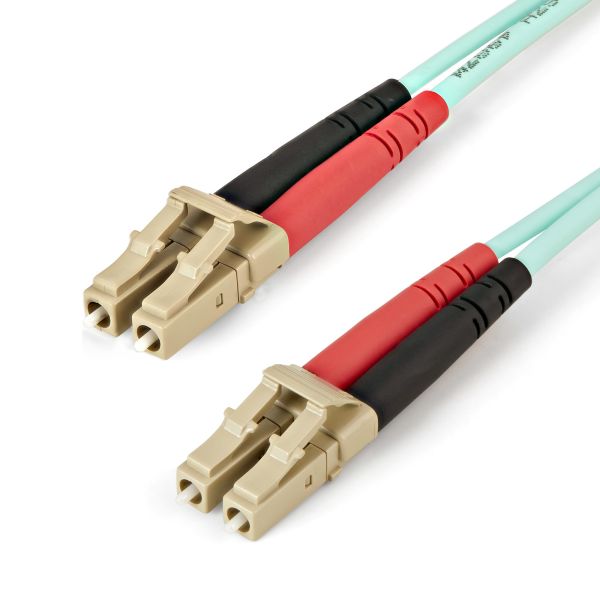 StarTech.com 5m LC/UPC naar LC/UPC OM4 Multimode Glasvezel Netwerkkabel, 50/125µm LOMMF/VCSEL Zipcord Fiber, 100G Netwerken, Low Insertion Loss, LSZH Fiber Patch Kabel (450FBLCLC5) StarTech.com 5m LC/UPC naar LC/UPC OM4 Multimode Glasvezel Netwerkkabel, 50/125µm LOMMF/VCSEL Zipcord Fiber, 100G Netwerken, Low Insertion Loss, LSZH Fiber Patch Kabel (450FBLCLC5)
