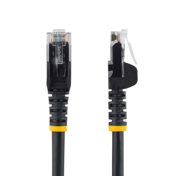 StarTech.com Cat5e Ethernet netwerkkabel met snagless RJ45 connectors UTP kabel 10m zwart (45PAT10MBK) StarTech.com Cat5e Ethernet netwerkkabel met snagless RJ45 connectors UTP kabel 10m zwart (45PAT10MBK)