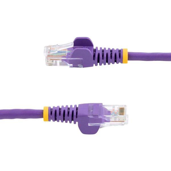 StarTech.com Cat5e Ethernet netwerkkabel met snagless RJ45 connectors UTP kabel 10m paars (45PAT10MPL)