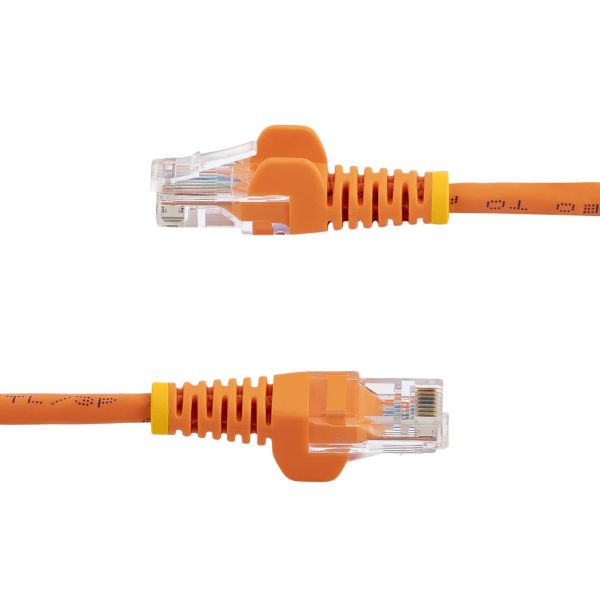 StarTech.com Cat5e Ethernet netwerkkabel met snagless RJ45 connectors UTP kabel 0,5m oranje (45PAT50CMOR)