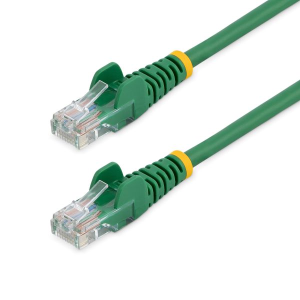 StarTech.com Cat5e Ethernet netwerkkabel met snagless RJ45 connectors UTP kabel 5m groen (45PAT5MGN)