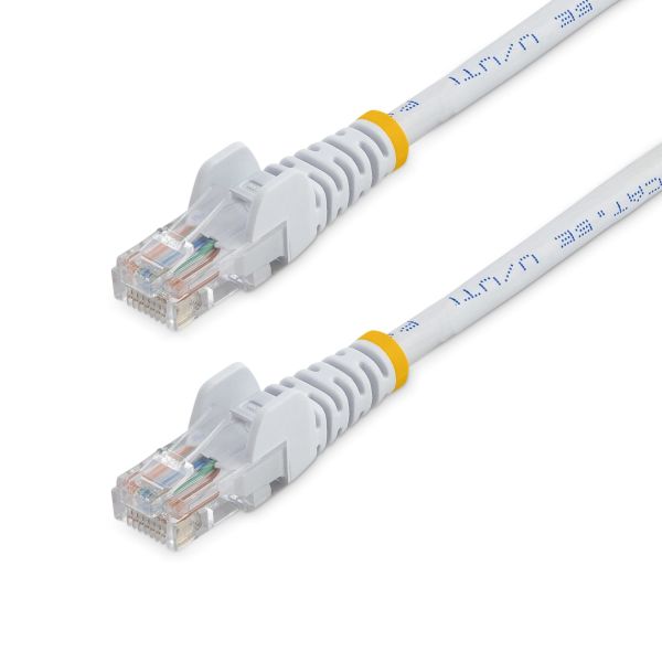 StarTech.com Cat5e Ethernet netwerkkabel met snagless RJ45 connectors UTP kabel 7m wit (45PAT7MWH) StarTech.com Cat5e Ethernet netwerkkabel met snagless RJ45 connectors UTP kabel 7m wit (45PAT7MWH)