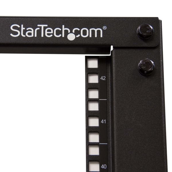 StarTech.com 42U 4-Post Server Rack, 19in Open Frame Rack met 101cm Montagediepte en 600kg Draagkracht, Mobiel of Vrijstaand IT Rack (4POSTRACK42) 1/10 StarTech.com 42U 4-Post Server Rack, 19in Open Frame Rack met 101cm Montagediepte en 600kg Draagkracht, Mobiel of Vrijstaand IT Rack (4POSTRACK42)