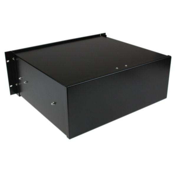 StarTech.com 4U Opberglade voor 19 inch Serverracks Serverkasten Zwart Staal (4UDRAWER)