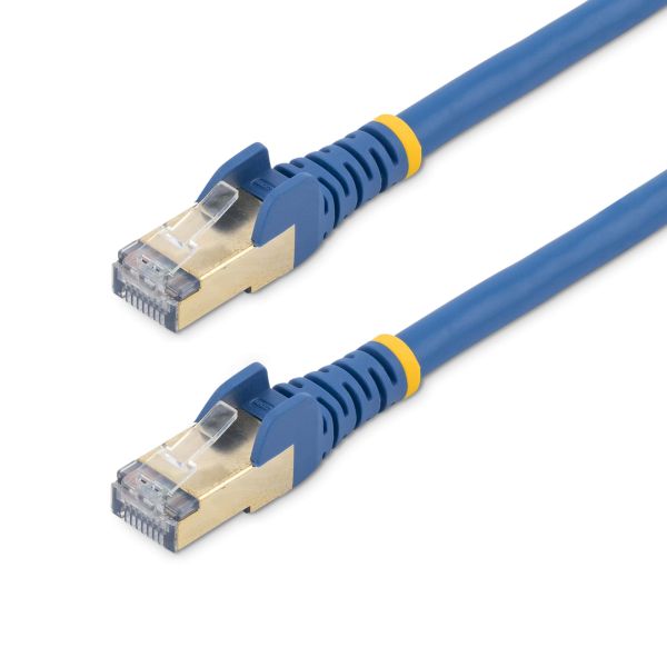 StarTech.com 1m blauw Cat6a Ethernet netwerkkabel shielded (STP) Cat6a patchkabel Cat 6a (6ASPAT1MBL)
