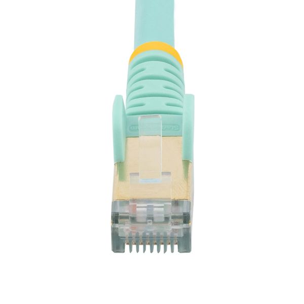 StarTech.com 2m aqua Cat6a Ethernet netwerkkabel shielded (STP) Cat6a patchkabel Cat 6a (6ASPAT2MAQ)