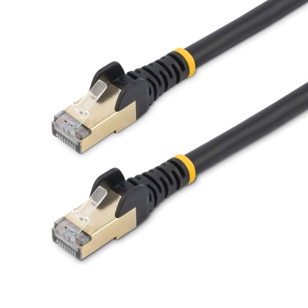 StarTech.com 3m zwart Cat6a Ethernet netwerkkabel shielded (STP) Cat6a patchkabel Cat 6a (6ASPAT3MBK)