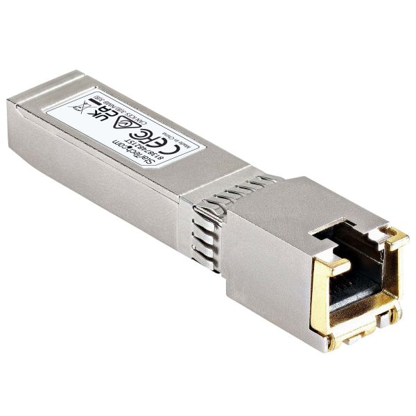 StarTech.com HPE 813874-B21 compatibel SFP+ Transceiver module - 10GBASE-T (813874B21ST) StarTech.com HPE 813874-B21 compatibel SFP+ Transceiver module - 10GBASE-T (813874B21ST)