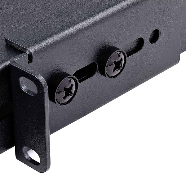 StarTech.com 1U 4-Post Verstelbare Geventileerde Plank voor Server Rack - 150 kg - 49,5 tot 97,4 cm Rack Shelf met Instelbare Montagediepte - Universeel Schap voor 19" AV, Data & Netwerk Rack Apparatuur (ADJSHELFHDV)