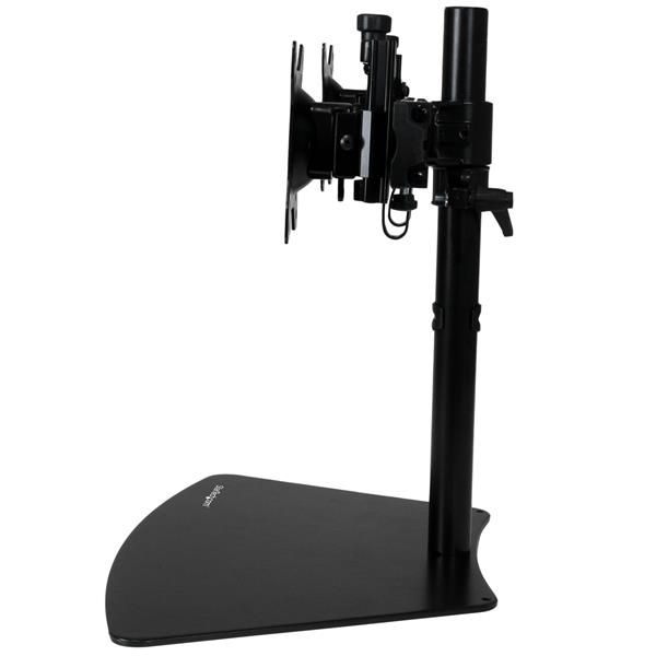 StarTech.com Dual monitor arm horizontaal zwart (ARMBARDUO)
