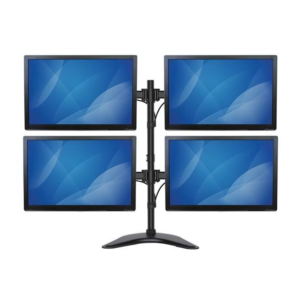StarTech.com Monitor standaard voor vier schermen scharnierend (ARMBARQUAD)
