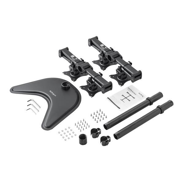 StarTech.com Monitor standaard voor vier schermen scharnierend (ARMBARQUAD)