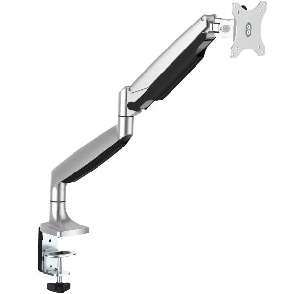 StarTech.com Monitor Arm voor VESA Scherm tot 34" (9kg), Robuuste Ergonomische Monitor Beugel, Full Motion Monitorsteun, Verstelbare Hoogte, Scharnierend, Aluminium, C-Klem/Doorvoertule, Zilver (ARMPIVOTHD)
