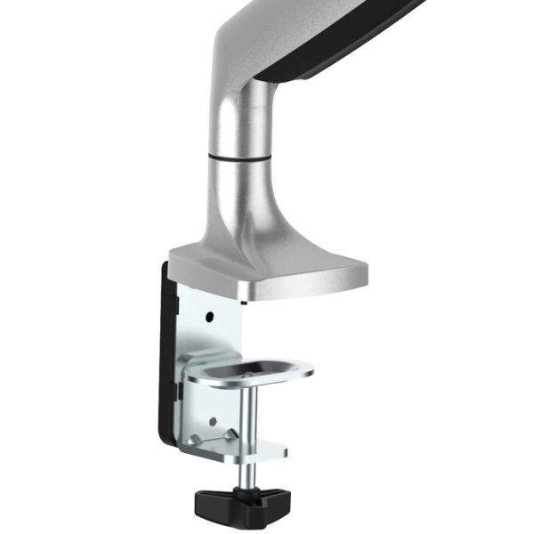 StarTech.com Monitor Arm voor VESA Scherm tot 34" (9kg), Robuuste Ergonomische Monitor Beugel, Full Motion Monitorsteun, Verstelbare Hoogte, Scharnierend, Aluminium, C-Klem/Doorvoertule, Zilver (ARMPIVOTHD)