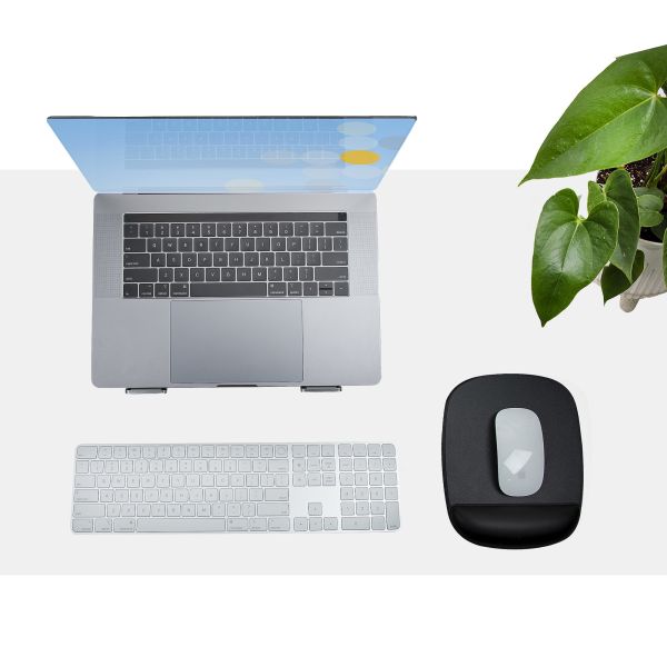 StarTech.com B-ERGO-MOUSE-PAD muismat Zwart (B-ERGO-MOUSE-PAD)