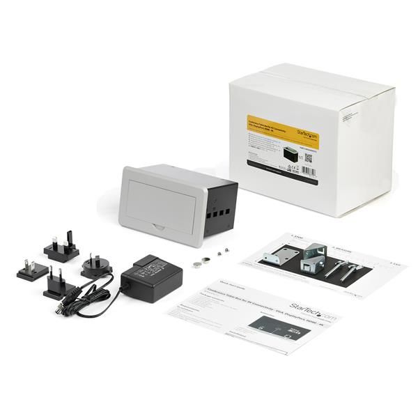 StarTech.com Inbouw AV box voor vergadertafel 4K (BOX4HDECP2) 1/11 StarTech.com Inbouw AV box voor vergadertafel 4K (BOX4HDECP2)