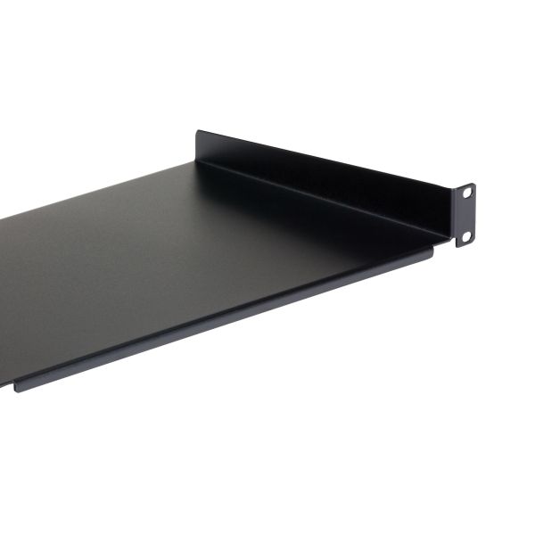 StarTech.com 1U Server Rack Schap - Universele Rack Mount Cantilever Shelf voor 19" Netwerk Kast & Apparatuur - Heavy Duty Staal - Capaciteit 20kg - Diepte 25cm (10”) - Zwart (CABSHELF1U10)  StarTech.com 1U Server Rack Schap - Universele Rack Mount Cantilever Shelf voor 19" Netwerk Kast & Apparatuur - Heavy Duty Staal - Capaciteit 20kg - Diepte 25cm (10”) - Zwart (CABSHELF1U10)