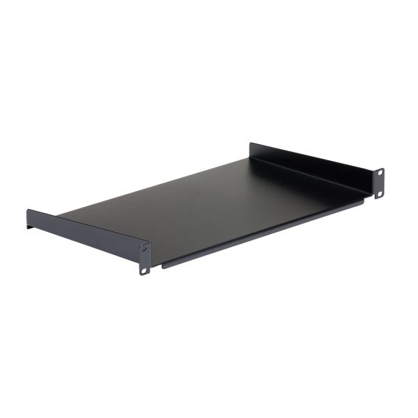 StarTech.com 1U Server Rack Schap - Universele Rack Mount Cantilever Shelf voor 19" Netwerk Kast & Apparatuur - Heavy Duty Staal - Capaciteit 20kg - Diepte 25cm (10”) - Zwart (CABSHELF1U10)  StarTech.com 1U Server Rack Schap - Universele Rack Mount Cantilever Shelf voor 19" Netwerk Kast & Apparatuur - Heavy Duty Staal - Capaciteit 20kg - Diepte 25cm (10”) - Zwart (CABSHELF1U10)